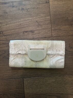 Women’s R&Y Augosti Snakeskin Clutch Purse